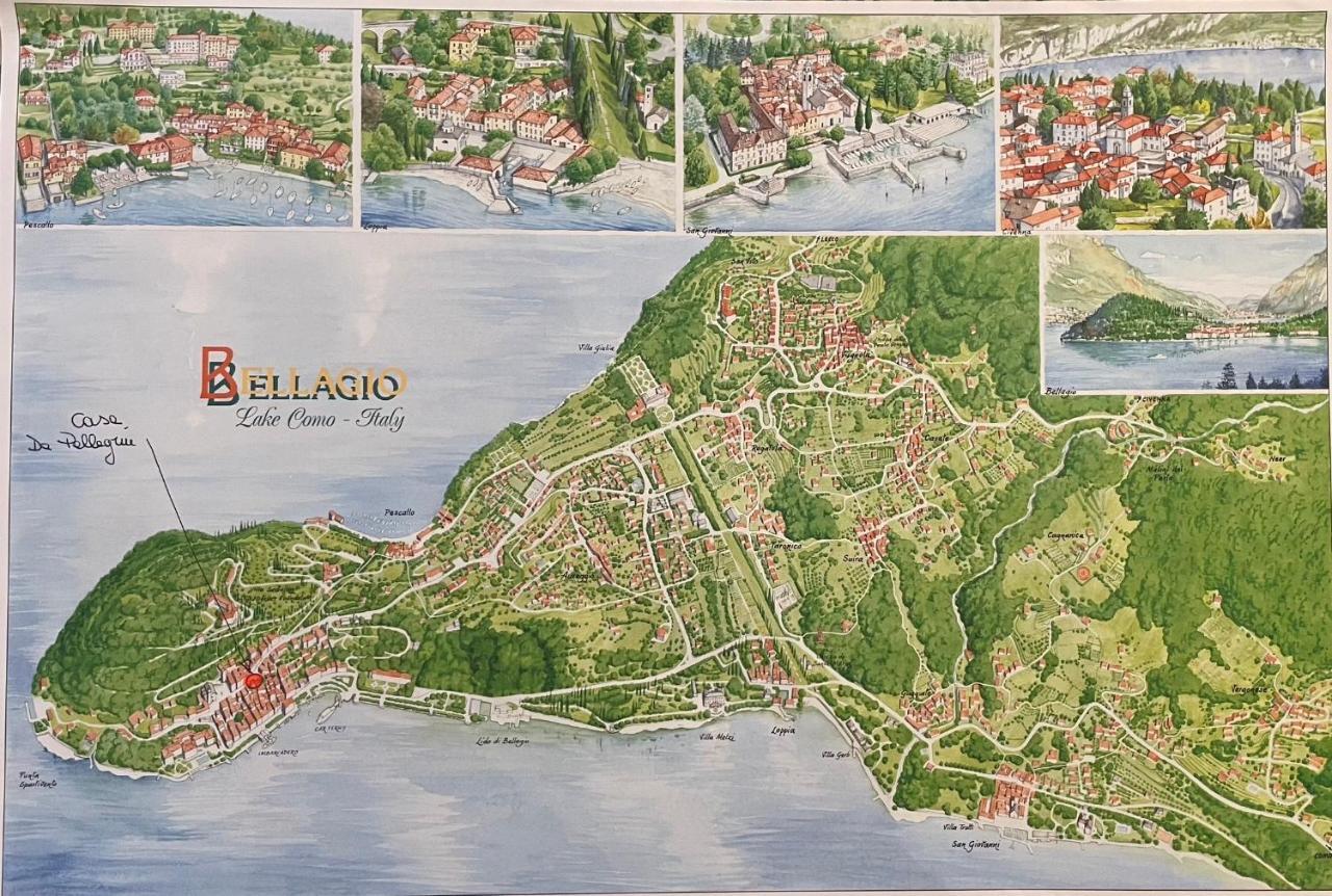 Casa De Pellegrin Bellagio Lake Como Екстериор снимка